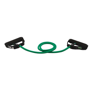 Λάστιχο αντίστασης με λαβές (tube band)(Επίπεδο αντίστασης 13,5 κιλά-πρασινο) LIGASPORT*